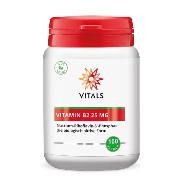 Vitals Vitamin B2 25 mg