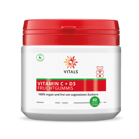 Vitals Vitamic C +D3 Fruchtgummis