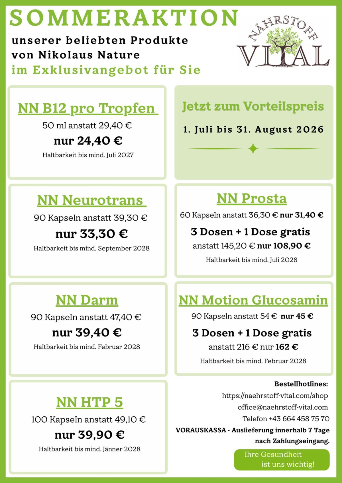 NN SOMMERAKTION 2026